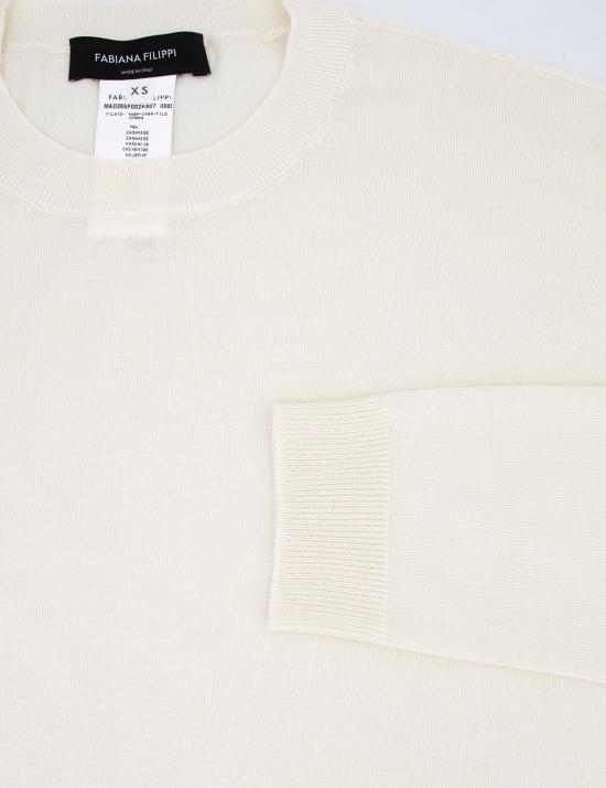 25SS 파비아나 필리피 긴팔 티셔츠 MAD265F002N907 0150 MASTICE - FABIANA FILIPPI