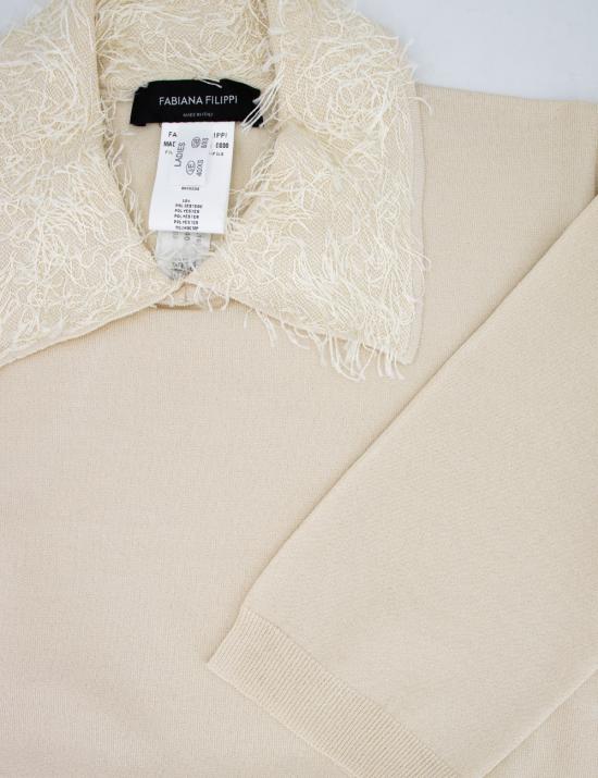 25SS 파비아나 필리피 폴로 티셔츠 MAD265F011L165 0150 MASTICE - FABIANA FILIPPI