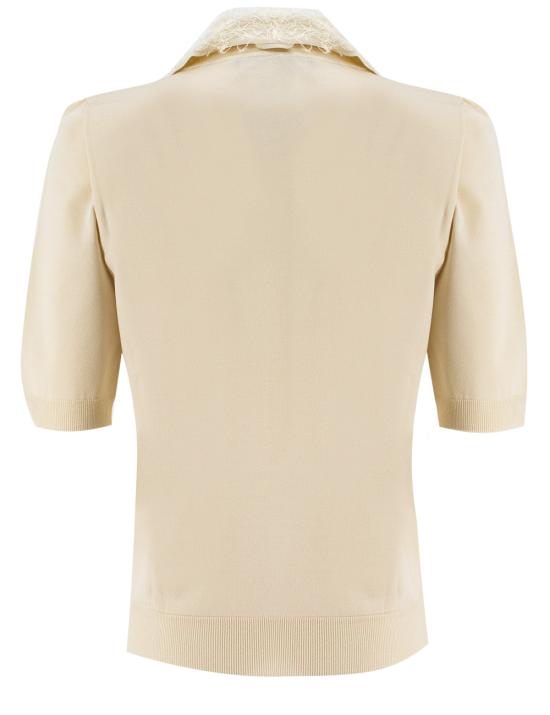 25SS 파비아나 필리피 폴로 티셔츠 MAD265F011L165 0150 MASTICE - FABIANA FILIPPI