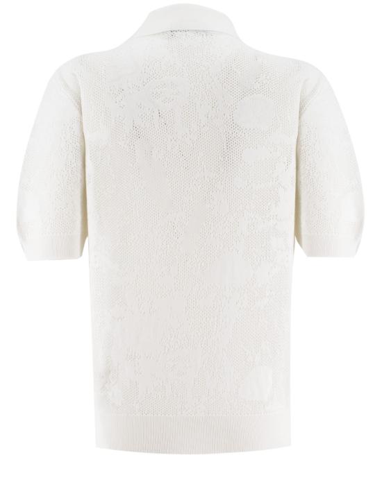 25SS 파비아나 필리피 폴로 티셔츠 MAD265F064D290 21 BIANCO OTTICO - FABIANA FILIPPI