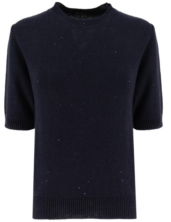 25SS 파비아나 필리피 탑 MAD265F490D273 5146 BLU NOTTE