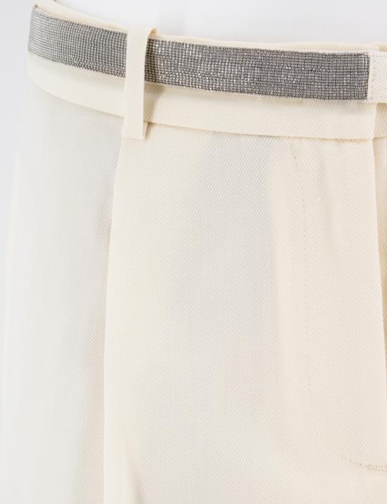 24FW 파비아나 필리피 스트레이트 팬츠 PAD223F648H784 25 RAFIA - FABIANA FILIPPI