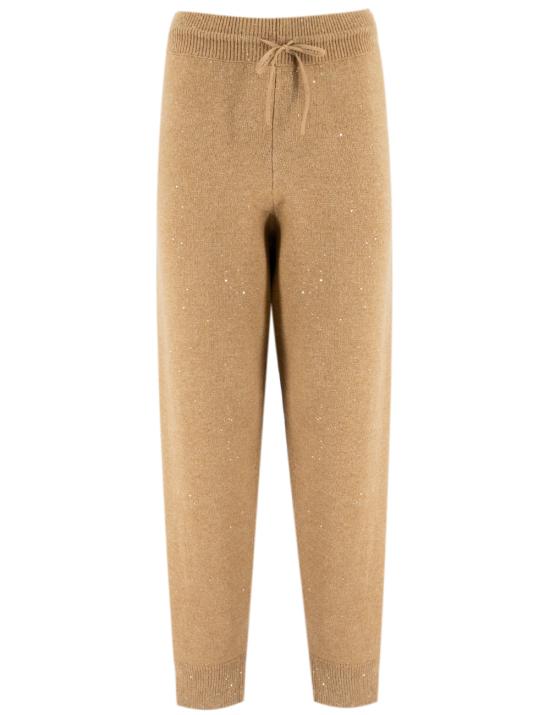 25FW 파비아나 필리피 트레이닝/조거 팬츠 PAD224F296L004 1256 CAMMELLO