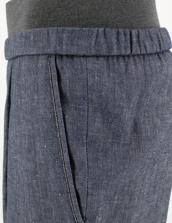  파비아나 필리피 스트레이트 팬츠 PAD273B664I817 VR2 DARK BLUE - FABIANA FILIPPI