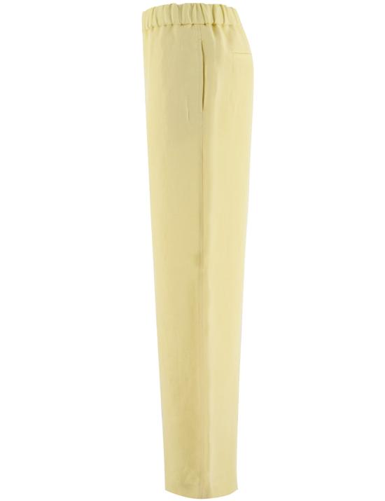  파비아나 필리피 트레이닝/조거 팬츠 PAD274F255D544 770 YELLOW - FABIANA FILIPPI