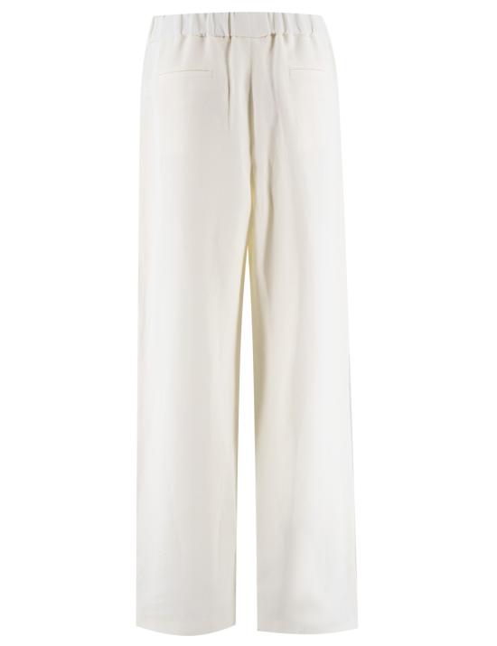 25SS 파비아나 필리피 스트레이트 팬츠 PAD275F827D544 142 BIANCO - FABIANA FILIPPI