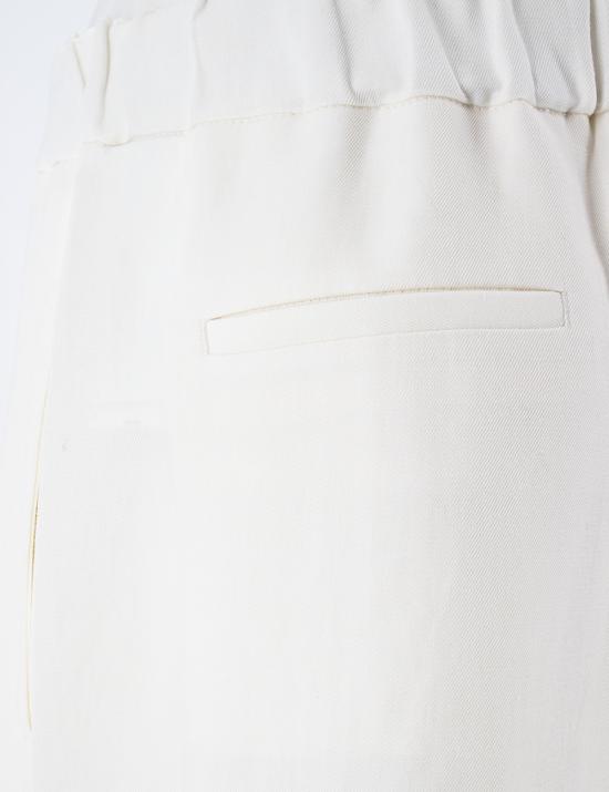 25SS 파비아나 필리피 스트레이트 팬츠 PAD275F827D544 142 BIANCO - FABIANA FILIPPI