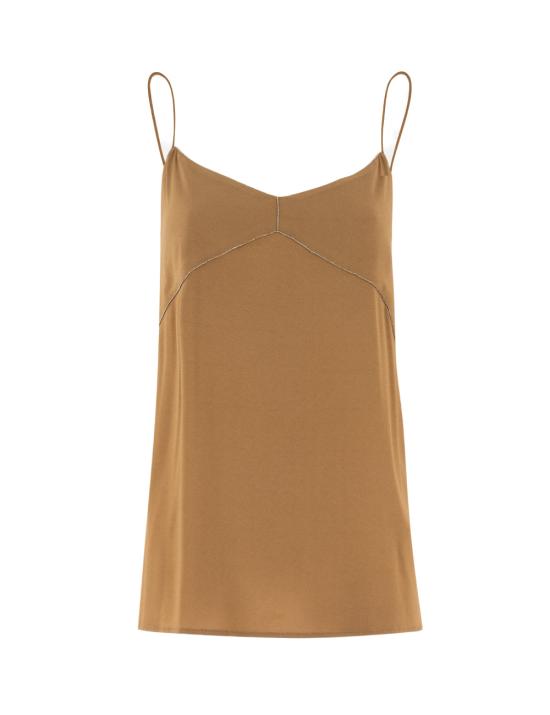  파비아나 필리피 민소매 티셔츠 TPD264F214D646 1255 DESERTO