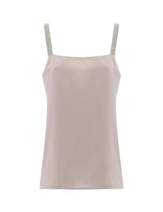  파비아나 필리피 민소매 티셔츠 TPD273B635I805 8175 LIGHT PASTEL GREY