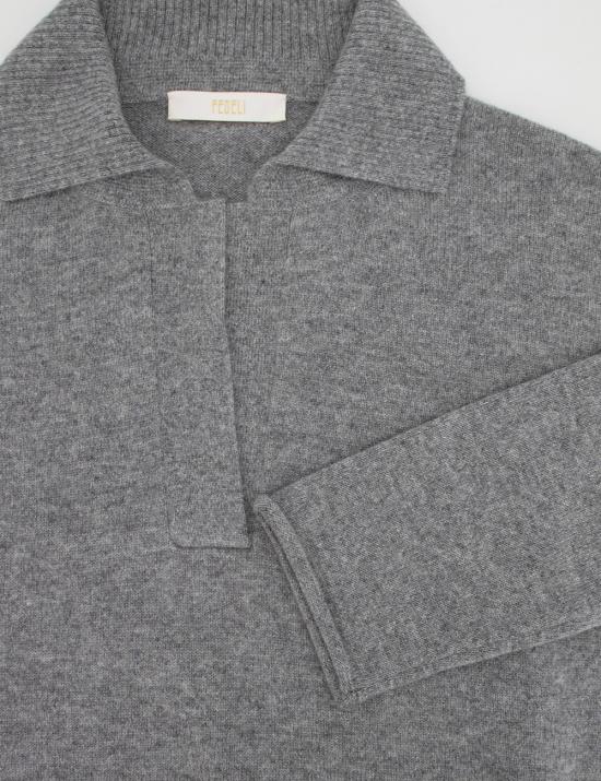 24FW 페델리 폴로 티셔츠 6DI05001 FLANNEL - FEDELI