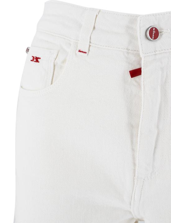  키톤 데님 팬츠 DJ54101X0450B01 BIANCO OTTICO - KITON