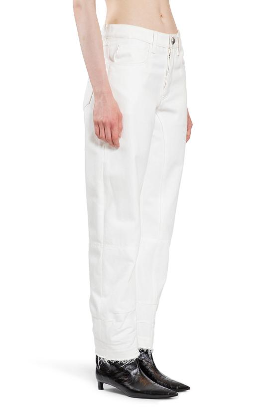  질샌더 팬츠 J04KA0115J46463102 White - JIL SANDER
