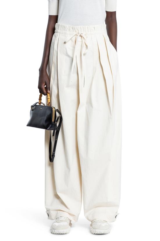  질샌더 팬츠 J02KA0221J45286740 Off white - JIL SANDER