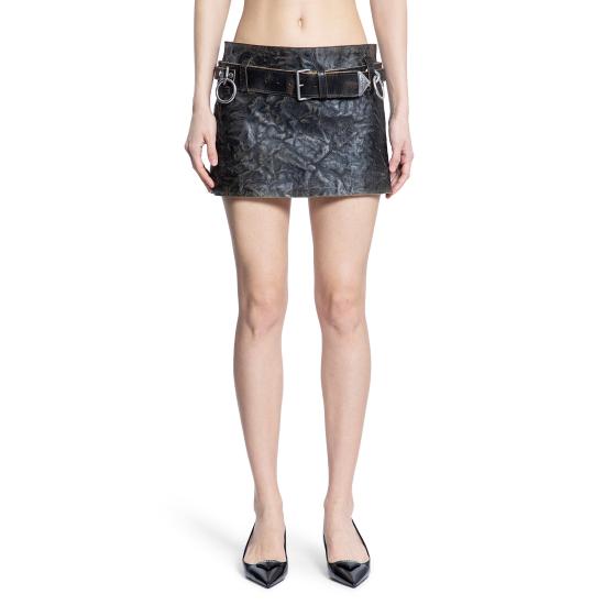  프라다 숏 스커트 5190416UKF0002 Black