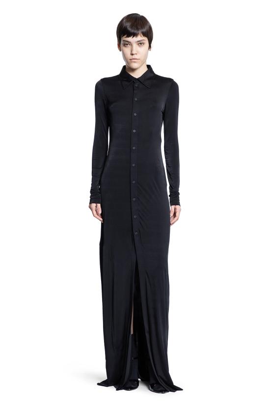  발렌시아가 롱 원피스 814142TQV461000 Black - BALENCIAGA
