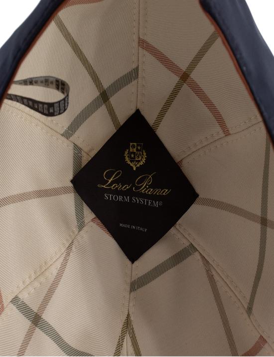 24FW 로로피아나 모자 FAB1977 B1GJ TONAL BLUE NAVY IVORY - LORO PIANA