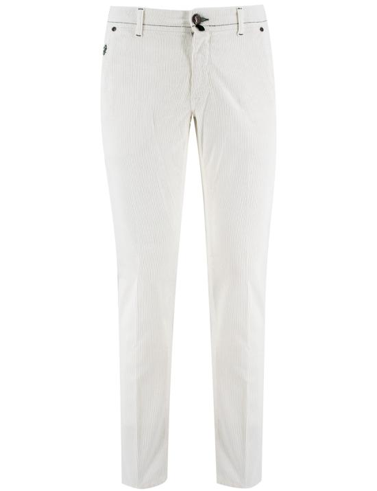 25FW 루이지 보렐리 스트레이트 팬츠 CCK7002 01 BIANCO