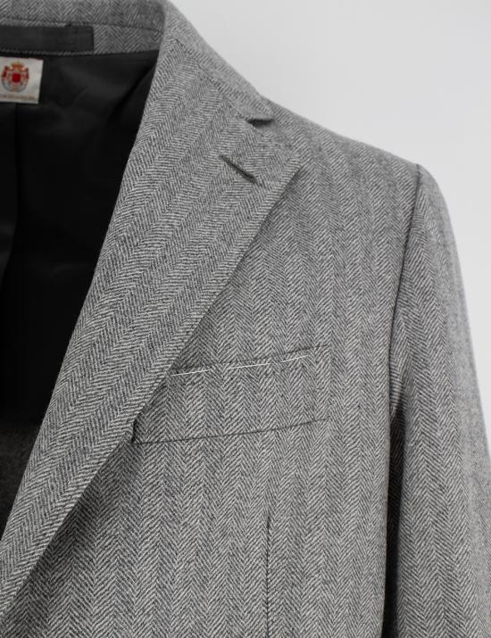 25FW 루이지 보렐리 자켓 G24710 2 GRIGIO CHIARO - LUIGI BORRELLI