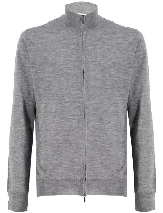 25FW 마우로 오타비아니 후드 티셔츠 J25608 32134 GRIGIO MELANGE