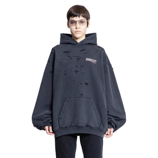  발렌시아가 블라우스 818557TRVP99756W Black