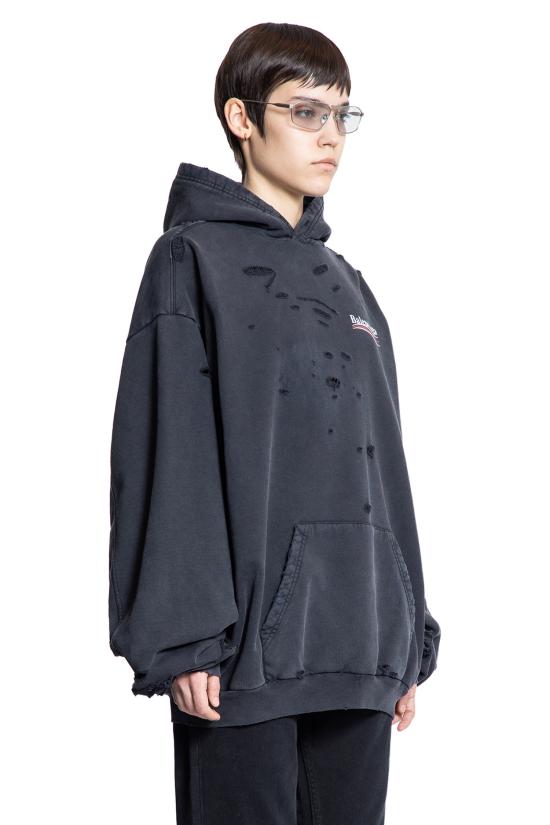  발렌시아가 블라우스 818557TRVP99756W Black - BALENCIAGA