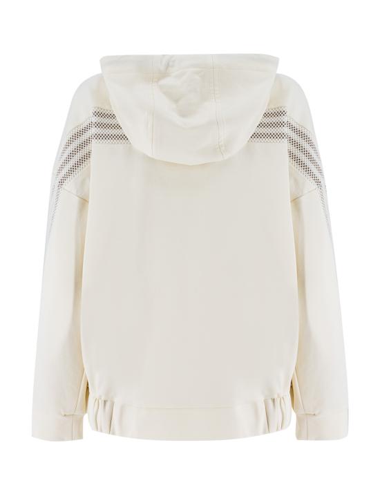  빠니깔레 후드 티셔츠 D341827CA 34D35B 205 CREAM - Panicale