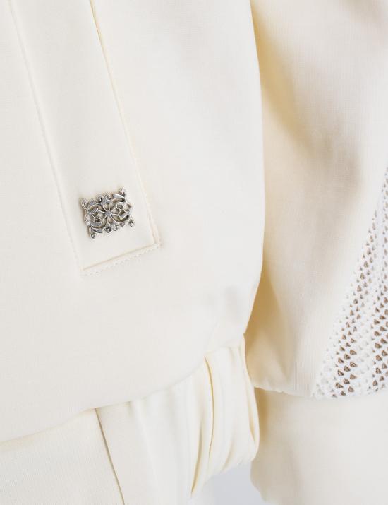  빠니깔레 후드 티셔츠 D341827CA 34D35B 205 CREAM - Panicale