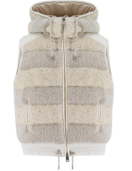 25FW 빠니깔레 베스트 D351085GLZ 35D35B 201 CLOUD