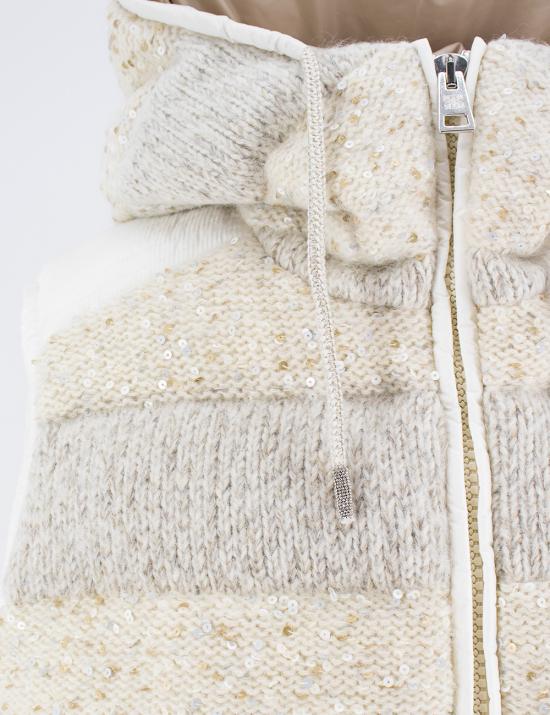 25FW 빠니깔레 베스트 D351085GLZ 35D35B 201 CLOUD - Panicale