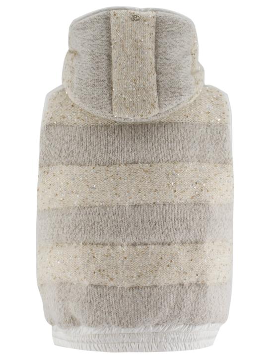 25FW 빠니깔레 베스트 D351085GLZ 35D35B 201 CLOUD - Panicale