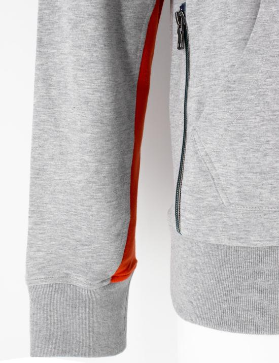 24FW 폴앤샤크 후드 티셔츠 13311929 930 LIGHT GREY - PAUL & SHARK