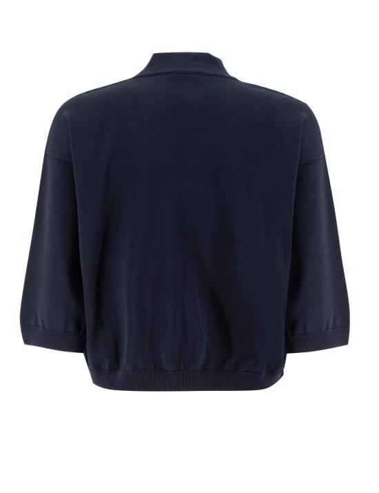  페세리코 가디건 S99173F12 9173A 61A BLU INCHIOSTRO NIKEL - PESERICO