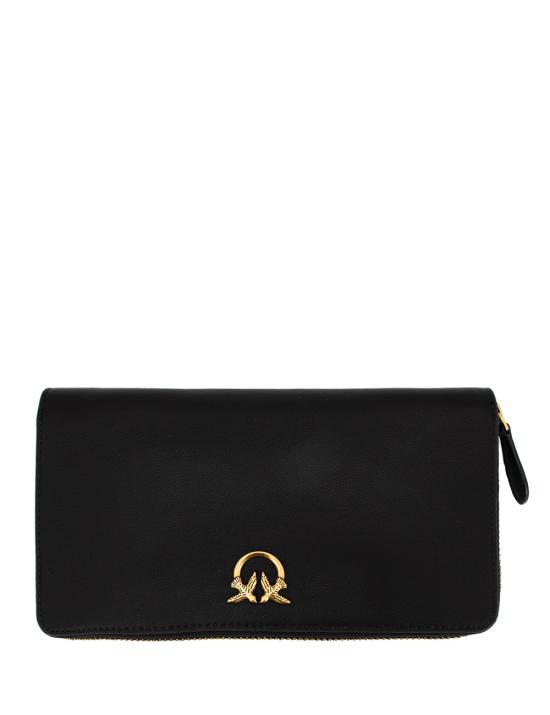 24FW 핑코 클러치/파우치 100250 A0F1 Z99Q NERO ANTIQUE GOLD