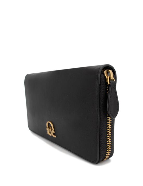 24FW 핑코 클러치/파우치 100250 A0F1 Z99Q NERO ANTIQUE GOLD - PINKO