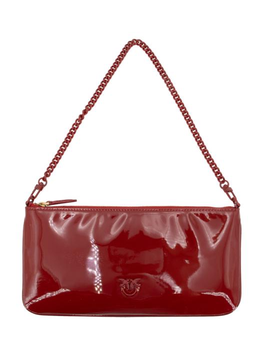 25FW 핑코 클러치/파우치 102747 A1UP R30B ROSSO BLOCK COLOR