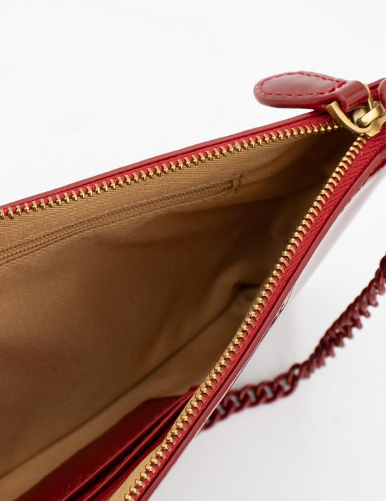 25FW 핑코 클러치/파우치 102747 A1UP R30B ROSSO BLOCK COLOR - PINKO