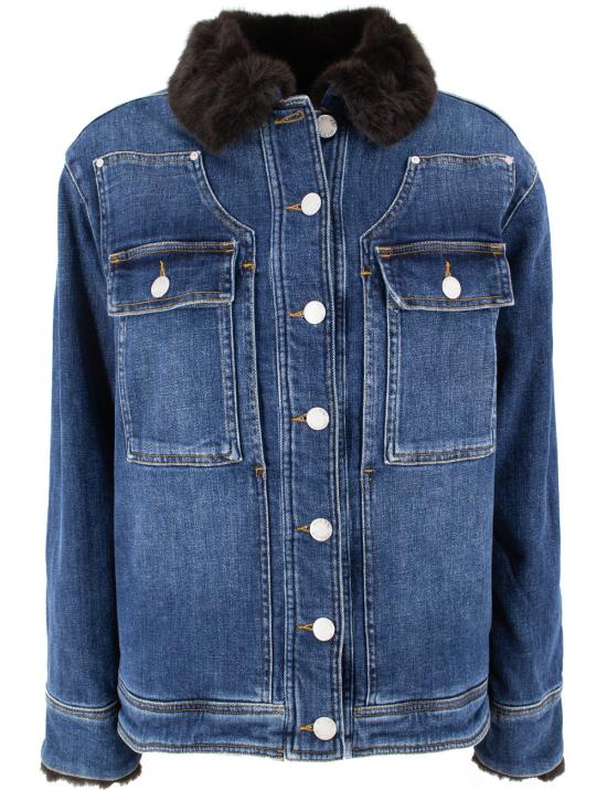 25FW 핑코 자켓 103877 A20L PJZ LAVAGGIO VINTAGE MEDIO SCURO