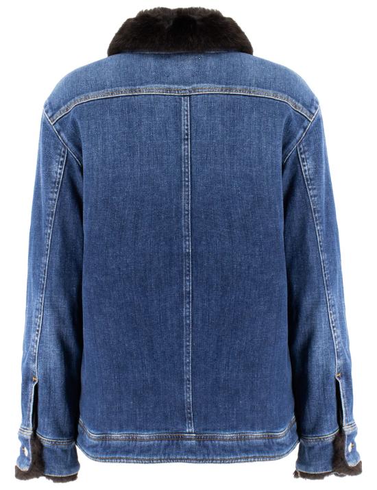 25FW 핑코 자켓 103877 A20L PJZ LAVAGGIO VINTAGE MEDIO SCURO - PINKO