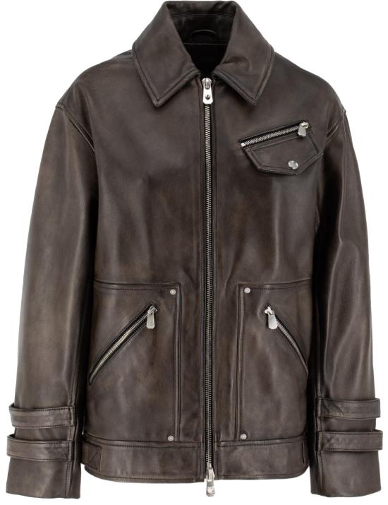 25FW 핑코 자켓 104048 A23U Z98 MARRONE SCURO