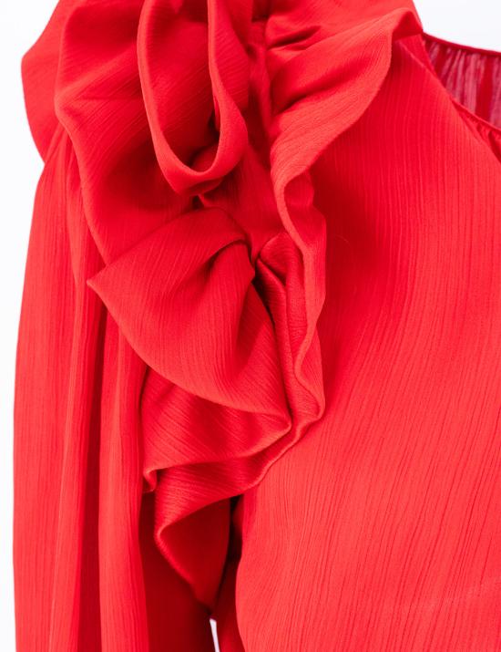 25FW 핑코 탑 104081 A22V RA1 ROSSO SALSA - PINKO