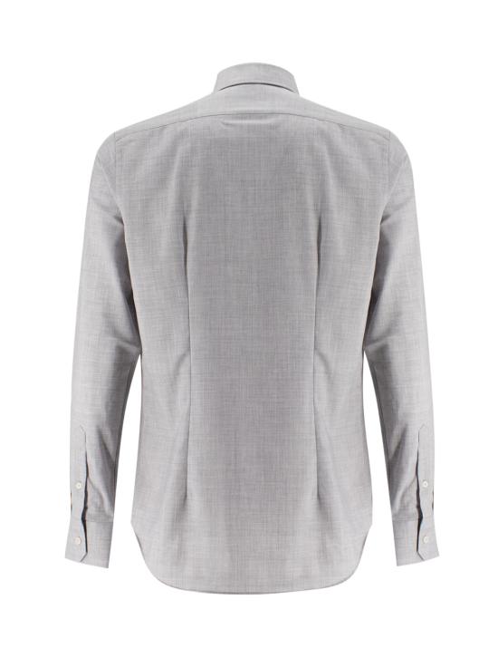 24FW 싸쿠스 긴팔 셔츠 520ML 51121 001 GREY - XACUS