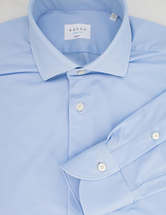 25FW 싸쿠스 긴팔 셔츠 ACT531ML 11460 002 AZZURRO - XACUS