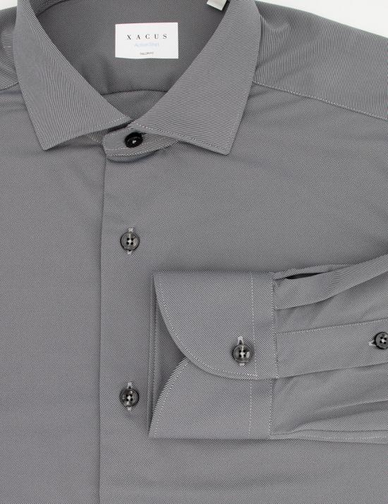 24FW 싸쿠스 폴로 티셔츠 ACT558ML 11460 047 GREY - XACUS