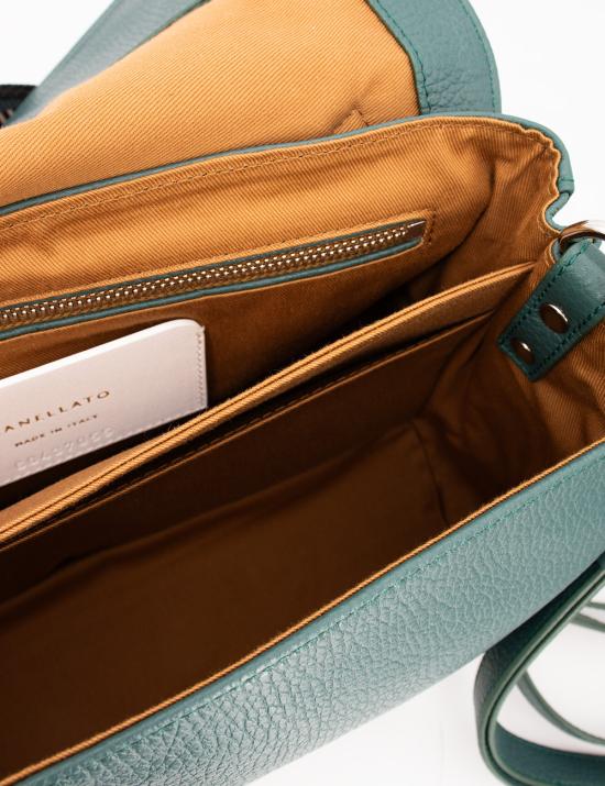 25FW 자넬라토 숄더백 068010 0050000 Z0470 GREEN ACCA - ZANELLATO