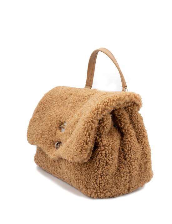 25FW 자넬라토 숄더백 068590 1110000 Z0221 S BROWN TEDDY - ZANELLATO