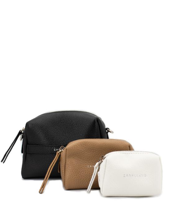 25FW 자넬라토 숄더백 068760 0040000 Z9999 BLACK MULTI