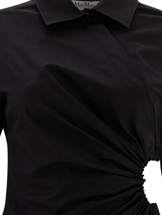 25SS 막스마라 미디 원피스 2511221182600ETERE003 Black - MAX MARA