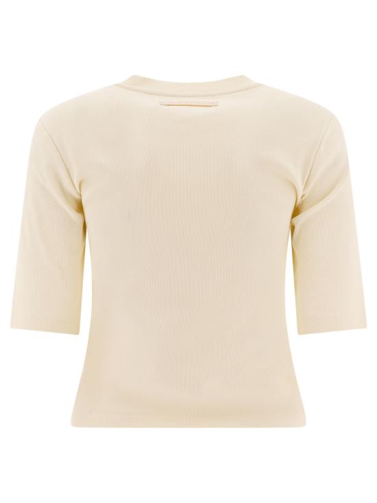 25SS 샌드베이지 반팔 티셔츠 SBB2TS12ACIVORY White - SANDBEIGE