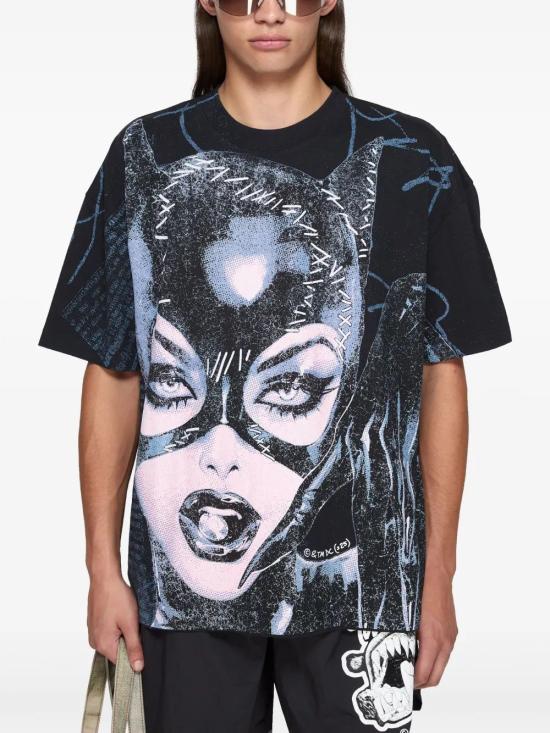 25SS 아크네 스튜디오 반팔 티셔츠 BL0411TSHI000642 BLACK - ACNE STUDIOS