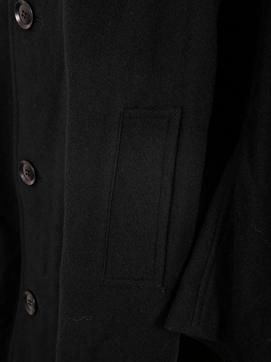 24FW 와이즈 요지 야마모토 코트 YBC01125 BLACK - Y’S YOHJI YAMAMOTO